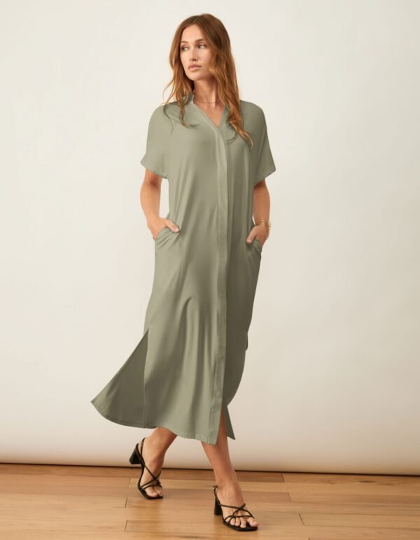 Anywhere Maxi Shirt Dress - Image 2