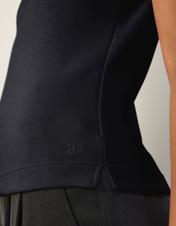 Cap Sleeve Mock Neck Top - Image 5