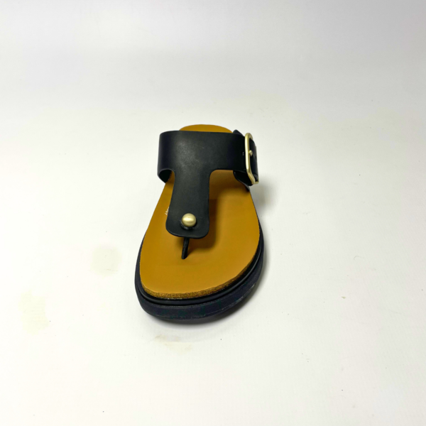 Fitflop GEN-FF BUCKLE LEATHER black sandal - Image 4