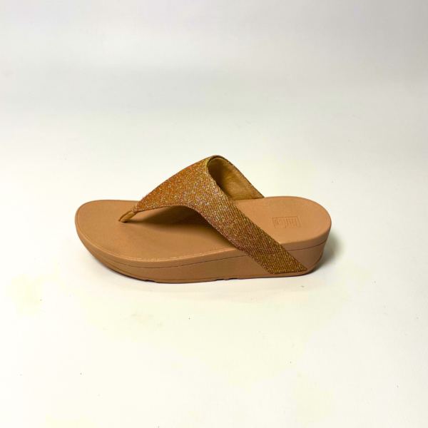Fitflop LOTTIE GLITZY rose-gold sandal - Image 3