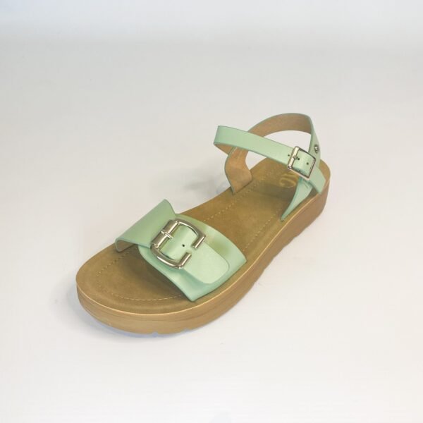 KG sage buckle strap sandal - Image 2