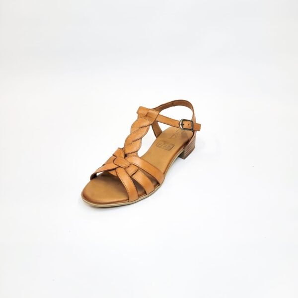 Gia tan leather t-bar ankle strap sandal - Image 2