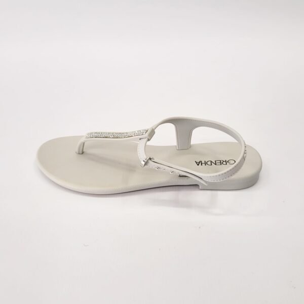 Grendha diamante grey thong sandal - Image 3