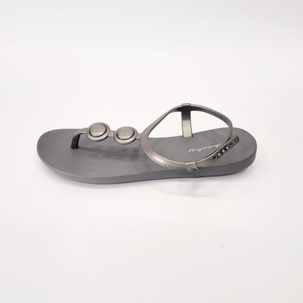 Cheeky grey embellished sandal - Image 3