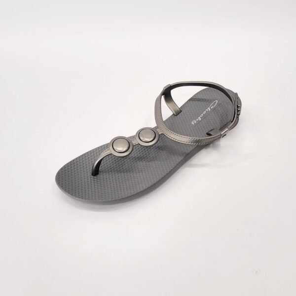 Cheeky grey embellished sandal - Image 2