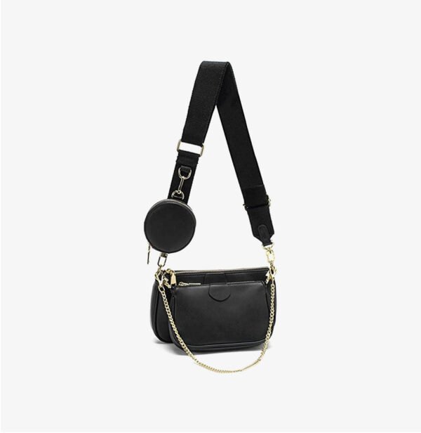 Multipurpose Golden Zippy Handbags - Image 3